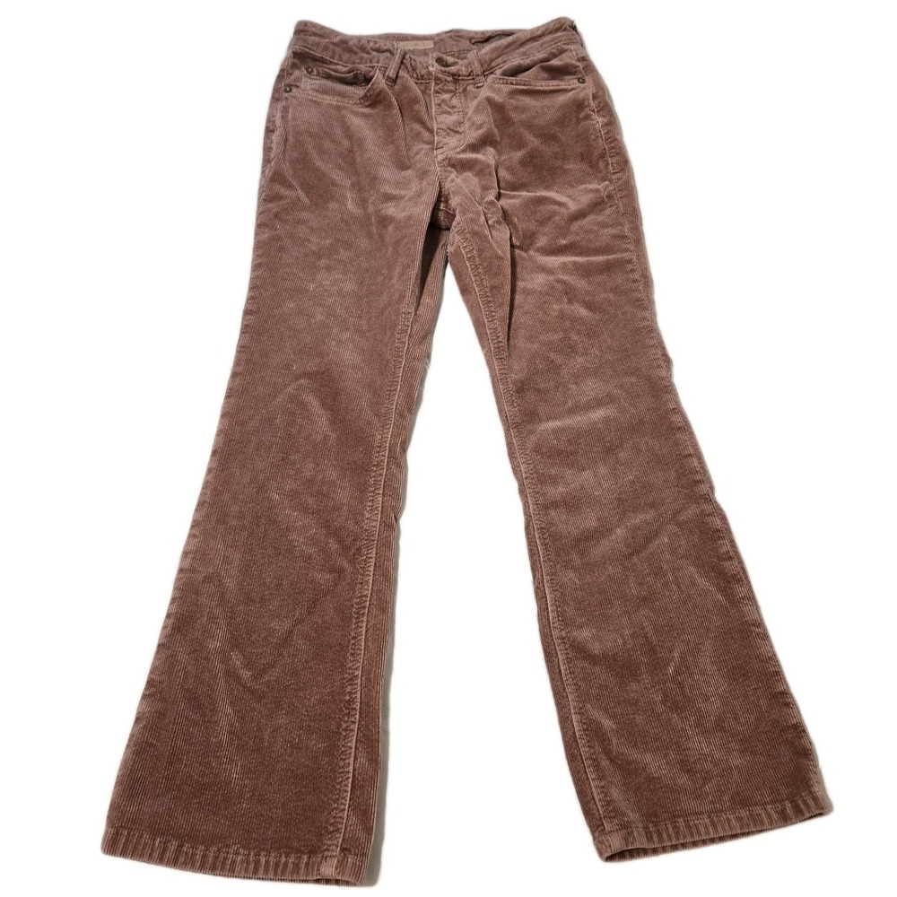 Pilcro and the Letterpress Cranberry High Waisted Corduroy Pants Stretch Size 27